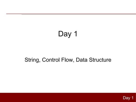 Python Day1