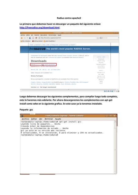 Radius Contra Apache2