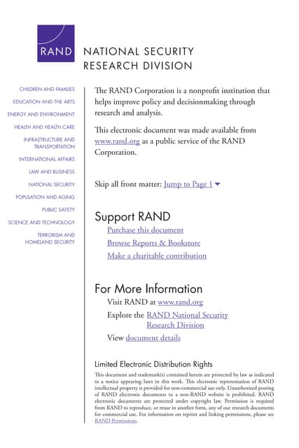 Moving Toward the Future of Policing (RAND)