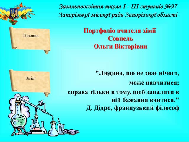 презентация портфоліо-совпель