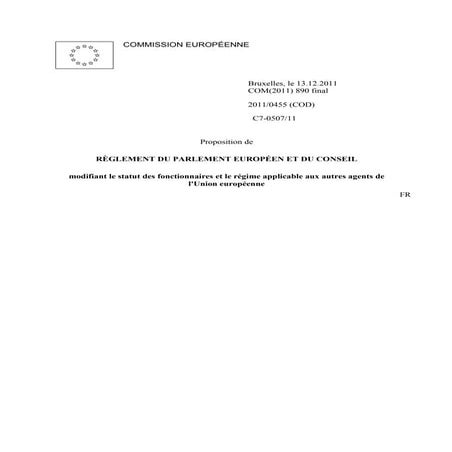 Réforme du ststatut ue