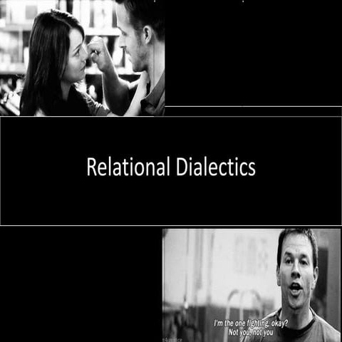 Relational dialectics 