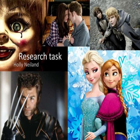 Research powerpoint for media 