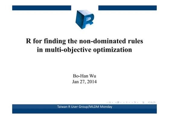 MLDM Monday -- Optimization Series Talk
