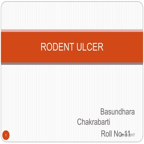 Rodent ulcer