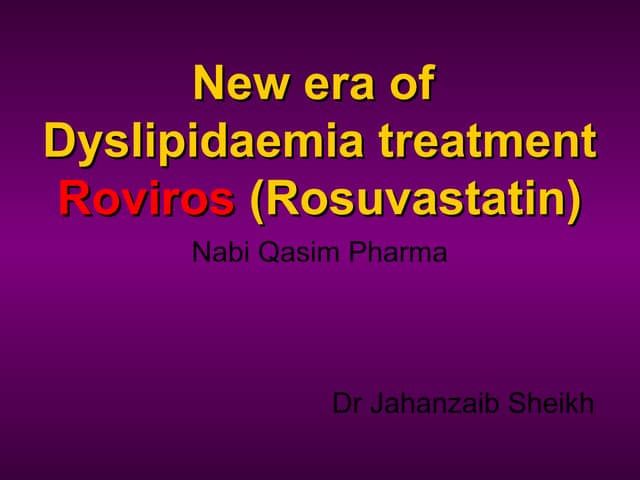 Rosuvastatin