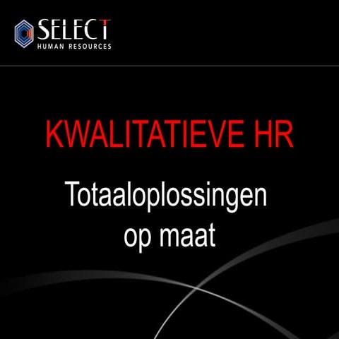 Salespresentatie Select Hr Nl[1]