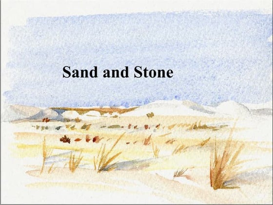 Sand stone 1
