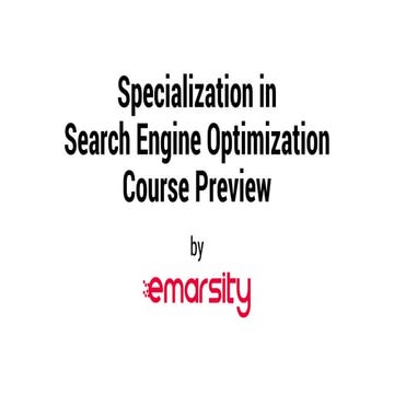 SEO Course Preview