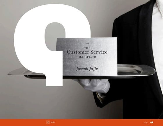 Customer Service Manifesto