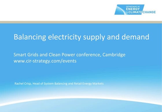 Sgcp12 crisp-decc
