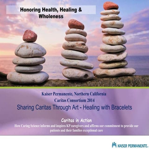 Sharing Caritas Through Art - Healing with Bracelets