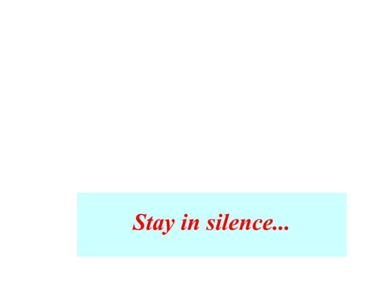 Silence