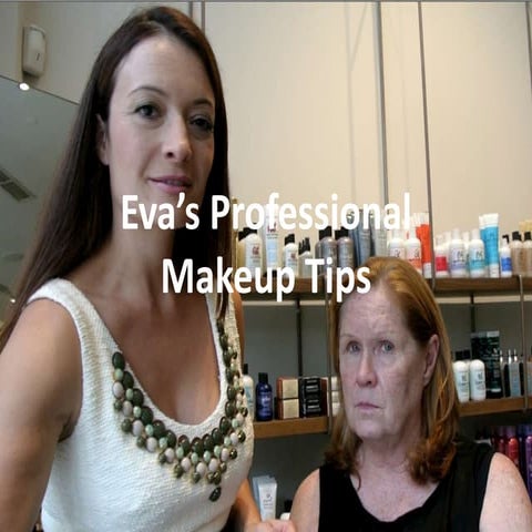 Eva Scrivo Makeup Demonstration