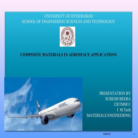  composite materials in aerospace application seminar