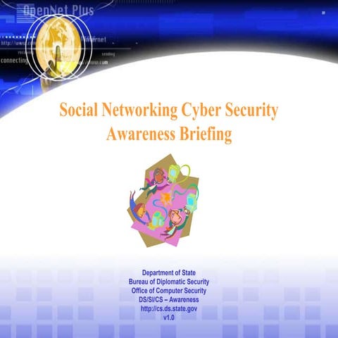 Social Media Cyber Security Awareness Briefing