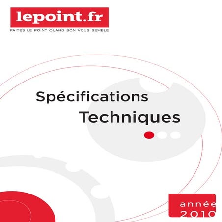 Specifications techniques-2010