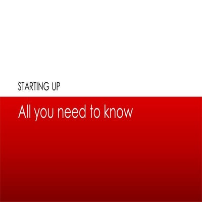 Starting-Up Your Business