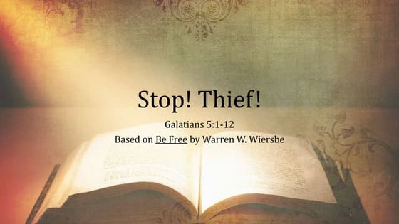 Stop! Thief!