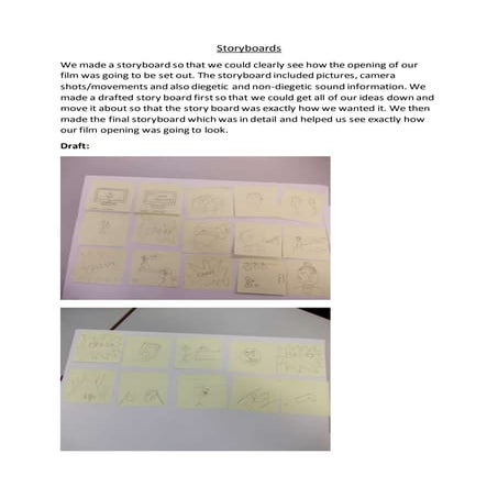 Storyboards