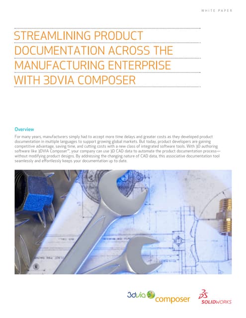 Streamlining product documentation