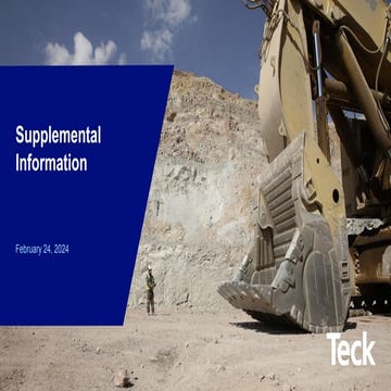 Supplemental Information - February 24, 2024
