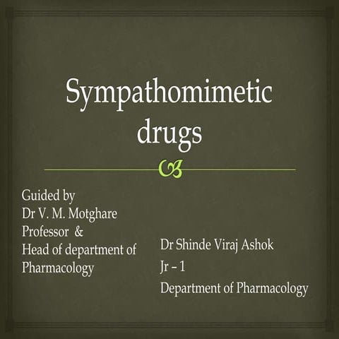 Sympathomimetic