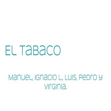 Tabaco