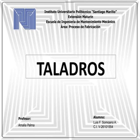 Taladro