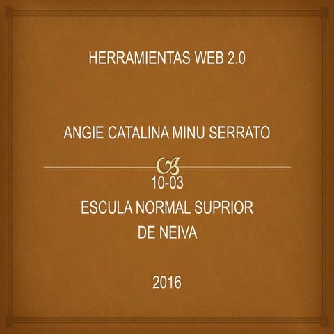 Herramientas web 2.0