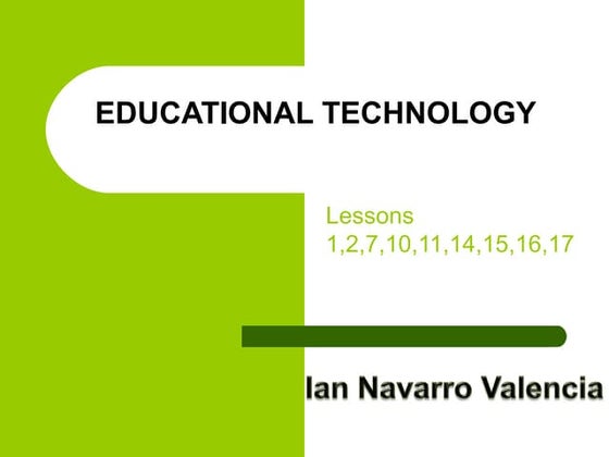 Educational Technology