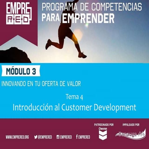 Tema 4 introducción al customer development