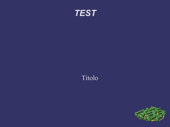 Test a ppt