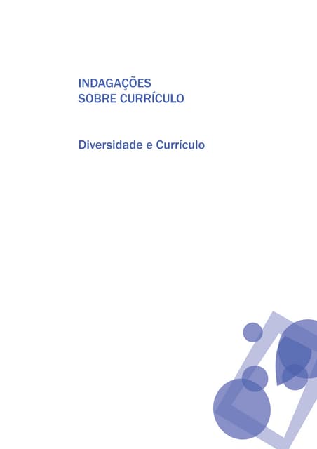  diversidade e currículo