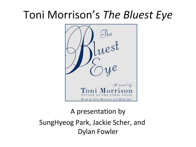 The bluest eye part 1
