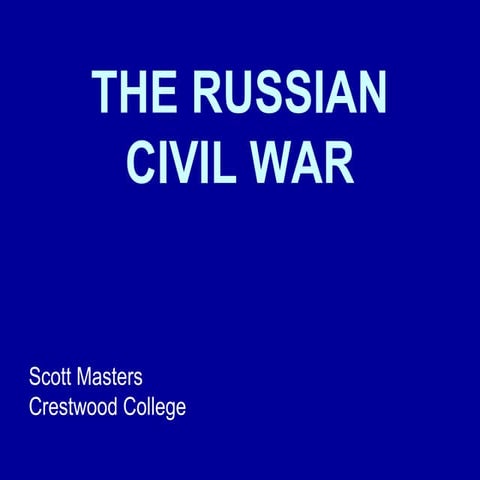 The russian civil_war