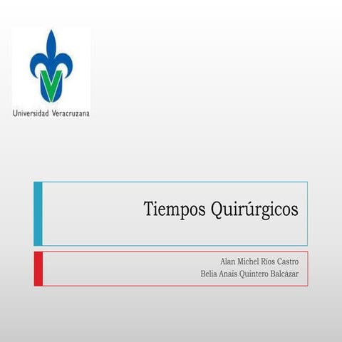 Tiempos quirurgicos