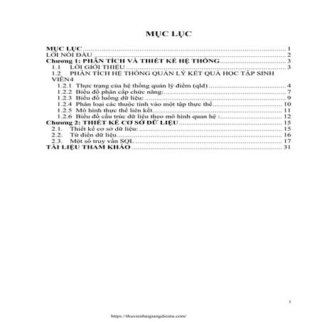 Phân tích và thiết kế hệ thống quản lý kết quả điểm sinh viên khoa Công nghệ ...