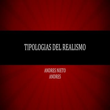 Tipologias del realismo
