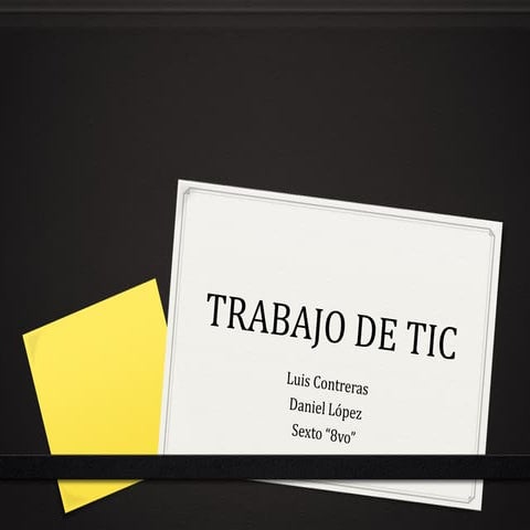 Trabajo de tic