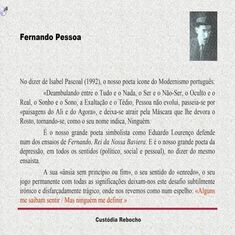 Fernando Pessoa e Heterónimos