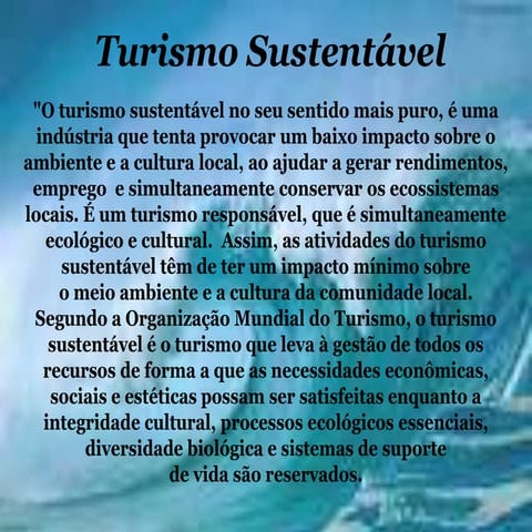 Turismo sustentável slides (2)
