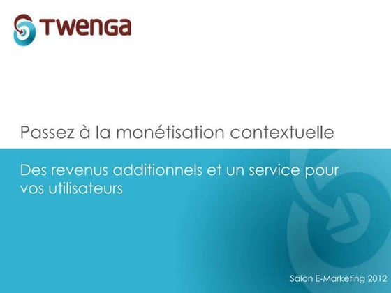affinitAD by Twenga -Passez à la monétisation contextuelle