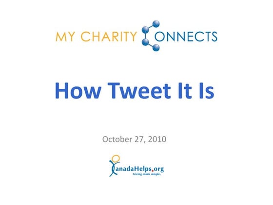 How Tweet It Is