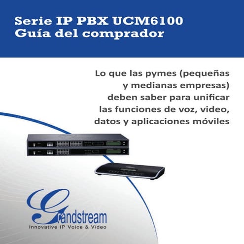 Ucm6100 guia del comprador
