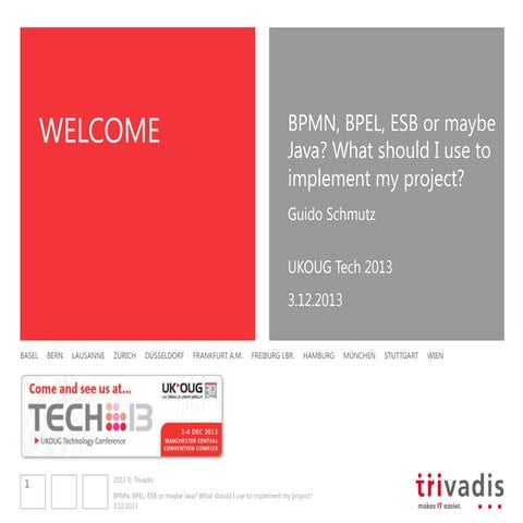 BPMN, BPEL, ESB or maybe Java? What should I use to implement my project?