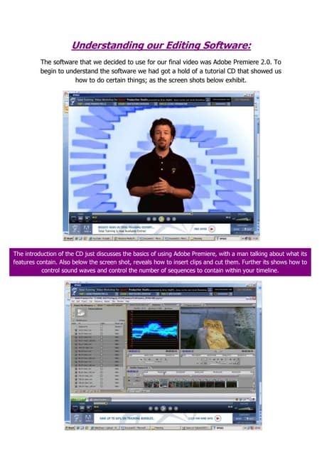 Understanding Our Editing Software