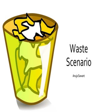 Understanding the waste scenario