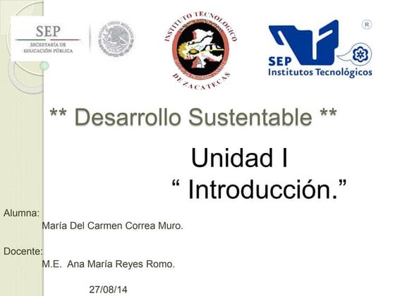 Tarea 1 Desarrollo Sustentable.