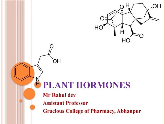 Unit-II Plant Harmones and their functions.pptx
